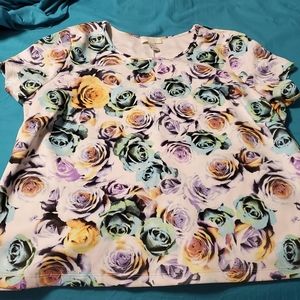 Multicolored Roses top